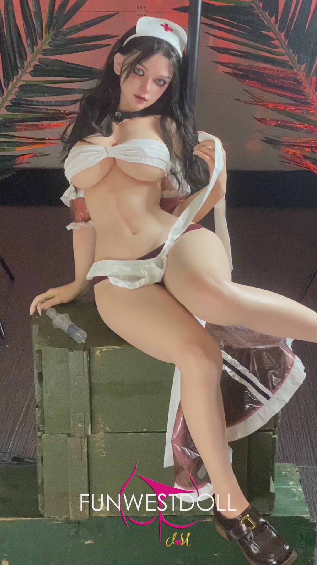 Lelie sekspop (FunWest Doll 160 cm E-cup #036S siliconen)