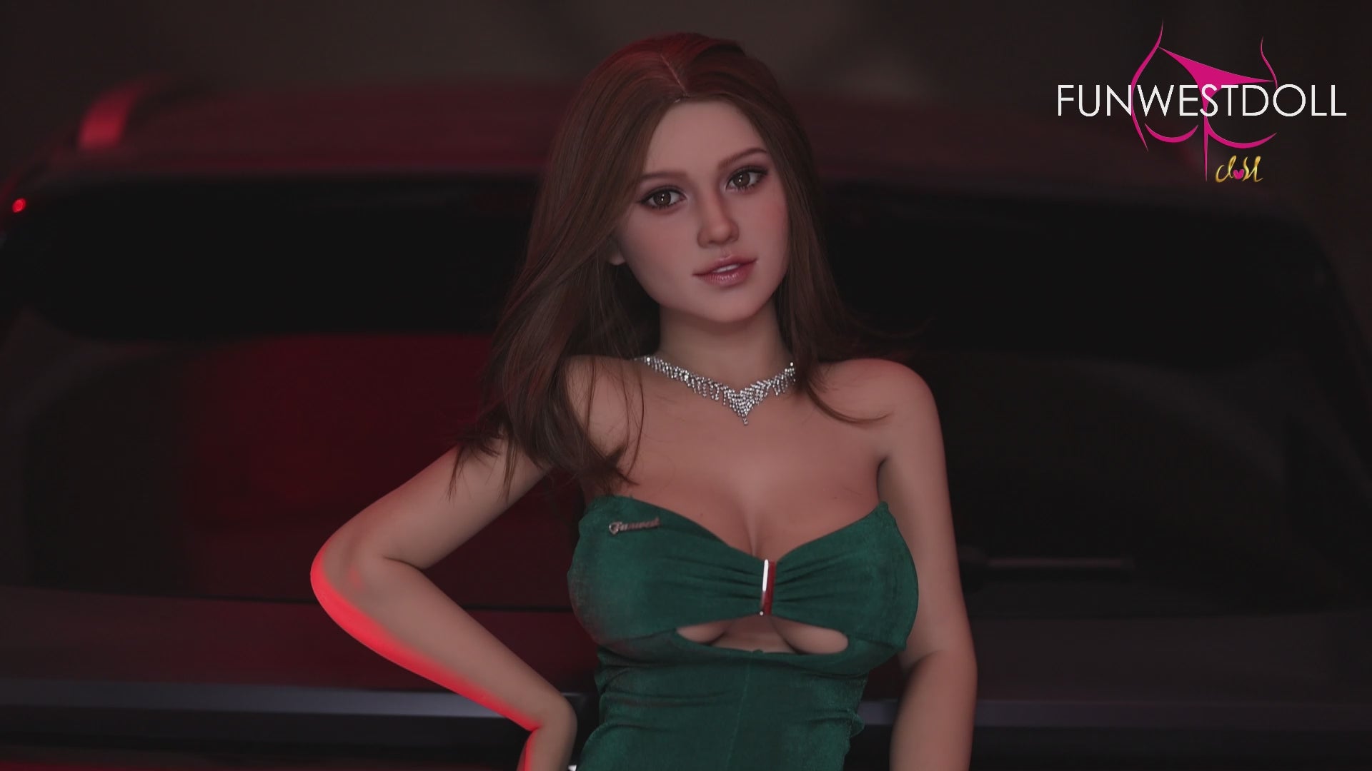 Rose Sex Doll (FunWest Doll 155cm f-cup #043 s-tpe) EXPRESS