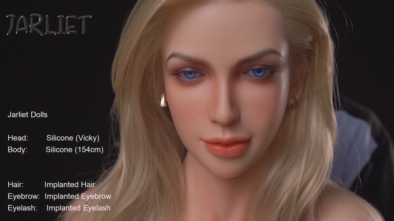 Vicky sekspop (Jarliet 154 cm C-cup siliconen)