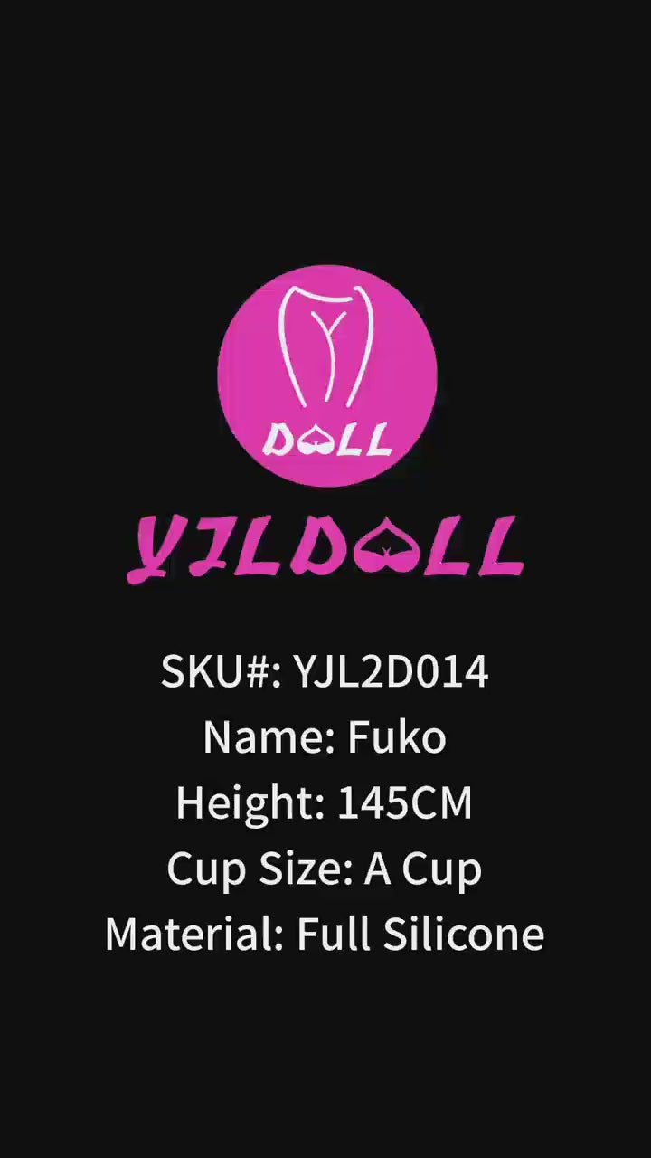 Fuko-sekspop (YJL Doll 145 cm A-cup siliconen)
