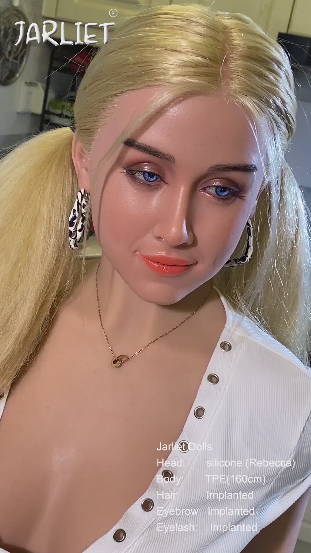 Rebecca Sex doll (Jarliet 160cm D-cup TPE+silicone)