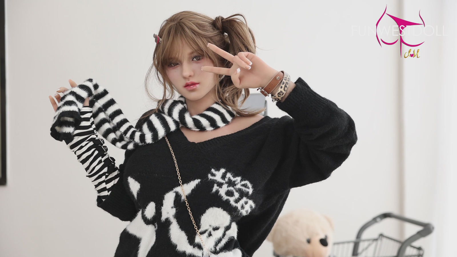 Clara-sekspop (FunWest Doll 163 cm G-cup #050 TPE)