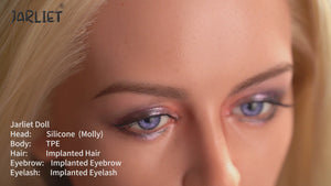 Molly Sex doll (Jarliet 148cm e-cup TPE+silicone)