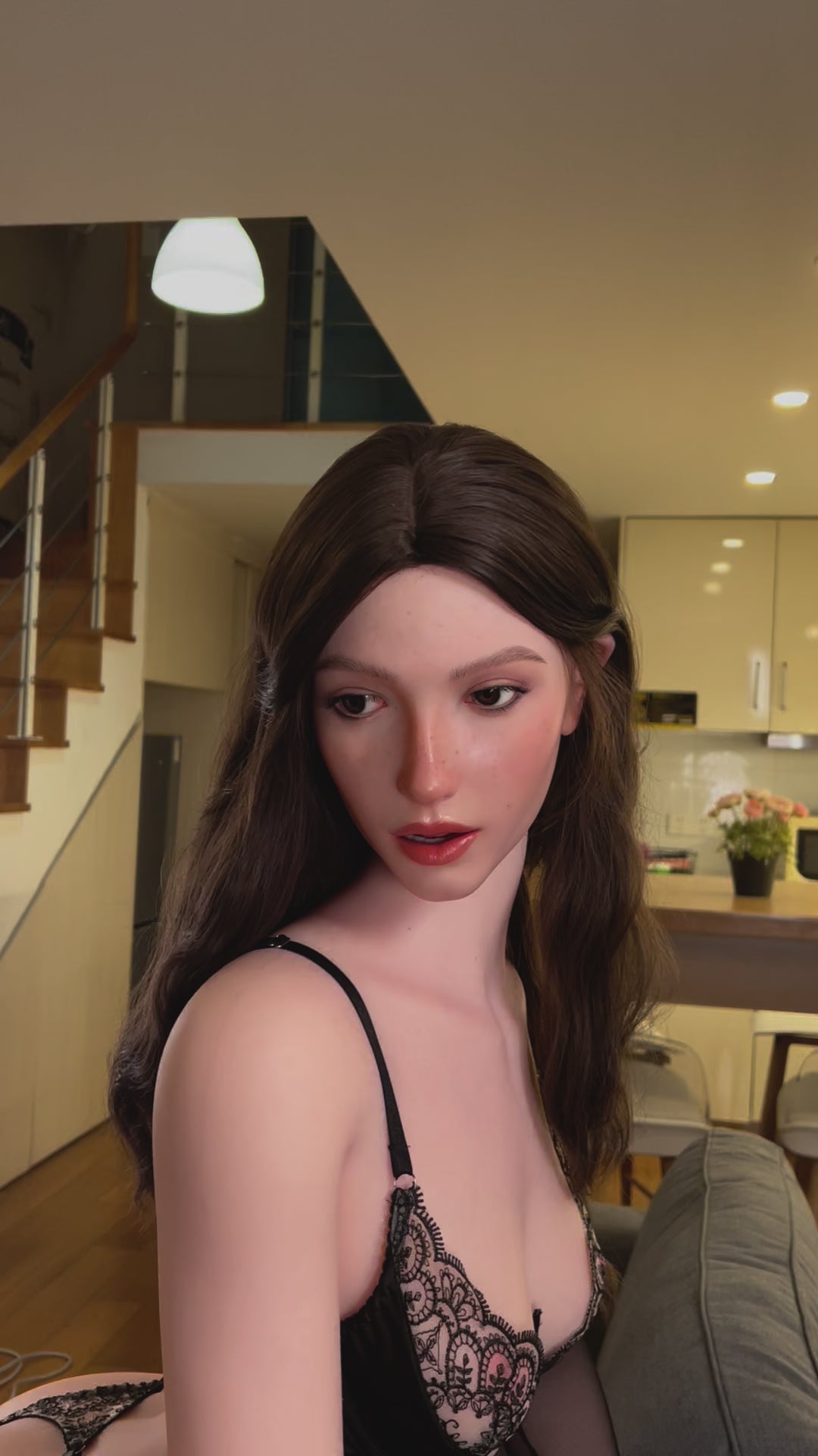 Poppy sekspop (Zelex 171 cm C-cup ZXE215-W1 SLE siliconen)