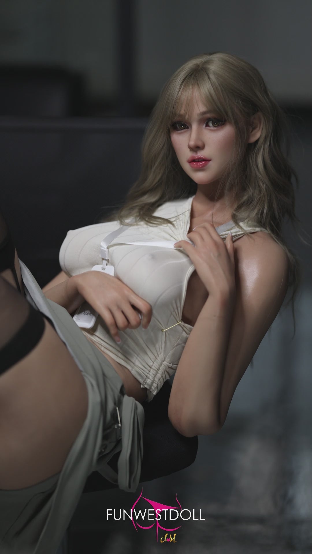 Sophiemina Sex Doll (FunWest Doll 168cm D-Cup #029S RST Siliconen)