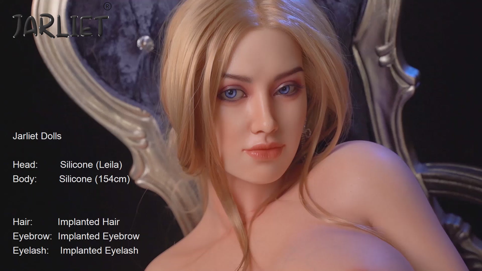 Leila sekspop (Jarliet 154 cm C-cup siliconen)