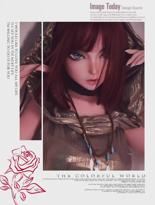 Camille Baker sekspop (Elsa Babe 148 cm DHR011 siliconen)