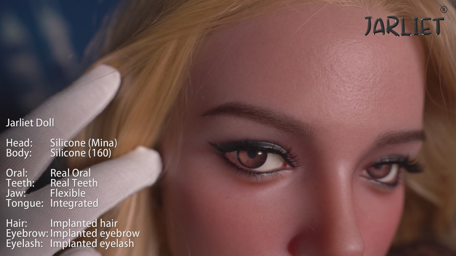 Mijn sekspop (Jarliet 160 cm C-cup siliconen)