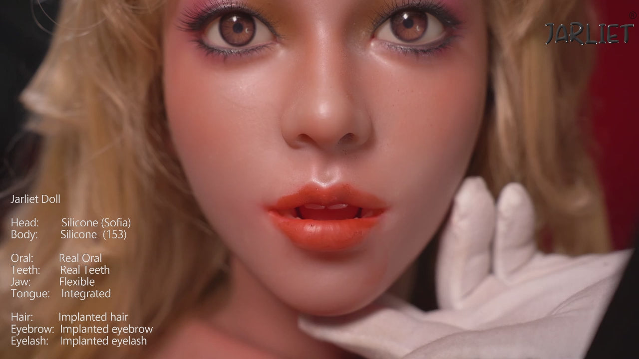 Sofia sekspop (Jarliet 153 cm C-cup siliconen)