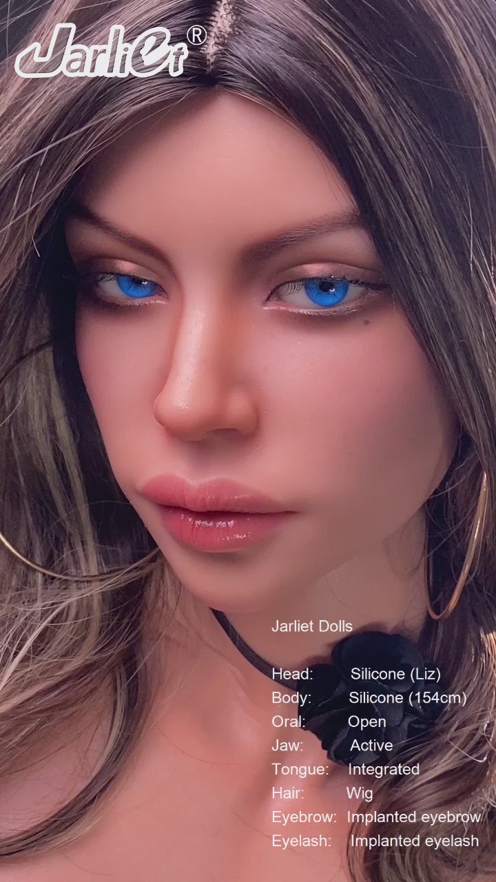 Liz sekspop (Jarliet 154 cm C-cup siliconen)