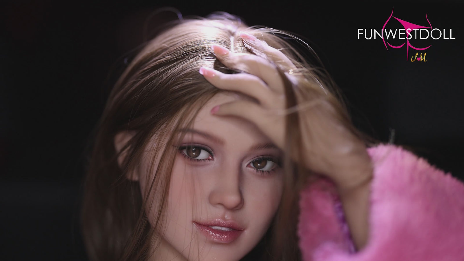 Roos sekspop (FunWest Doll 155 cm F-cup #043 TPE)