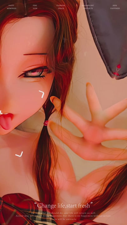 IWata Mitsuki Sex Doll (Elsa Babe 144cm #ahr008 siliconen)