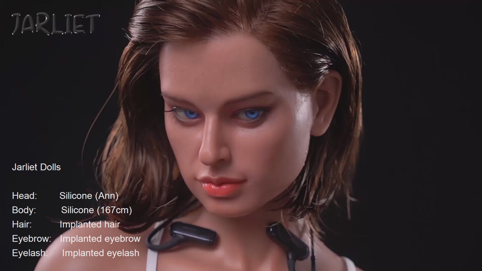 Ann-sekspop (Jarliet 167 cm B-cup siliconen)