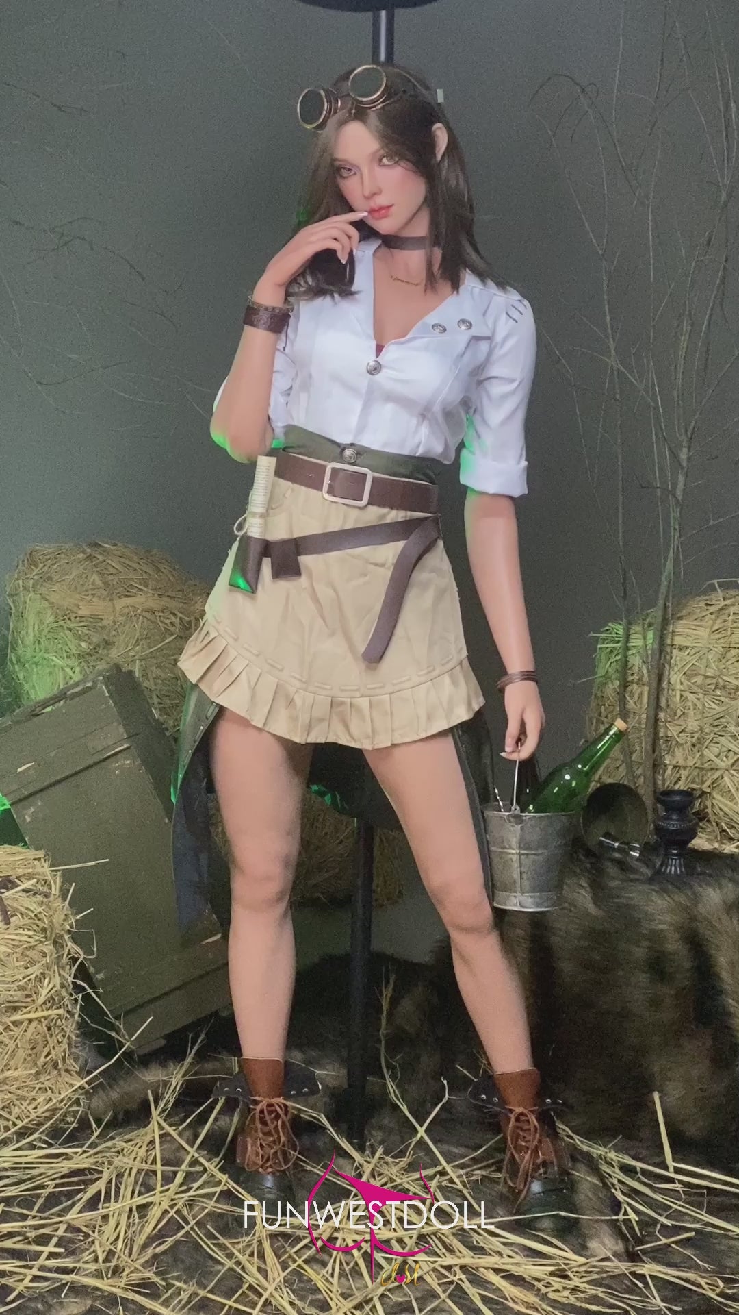 Lexie Sex doll (FunWest Doll 168cm D-cup #026S RST silicone) EXPRESS