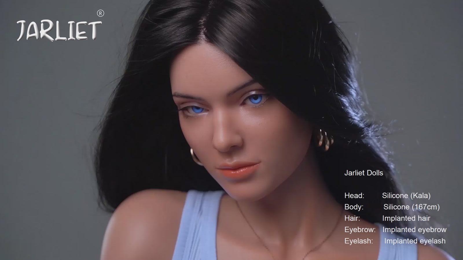 Kale sekspop (Jarliet 167 cm B-cup siliconen)
