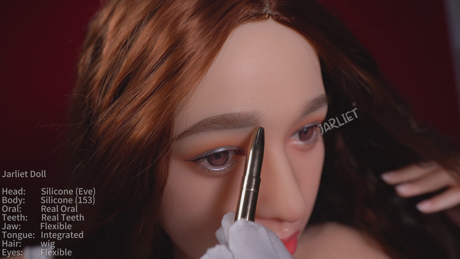 Eva sekspop (Jarliet 153 cm C-cup siliconen)