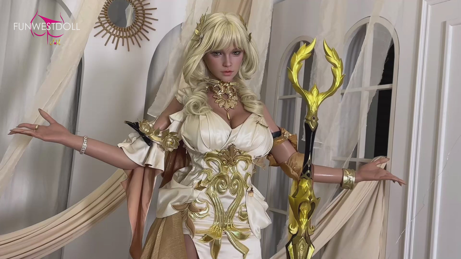 Bella Sex doll (FunWest Doll 157cm G-cup #037SJ RST silicone)