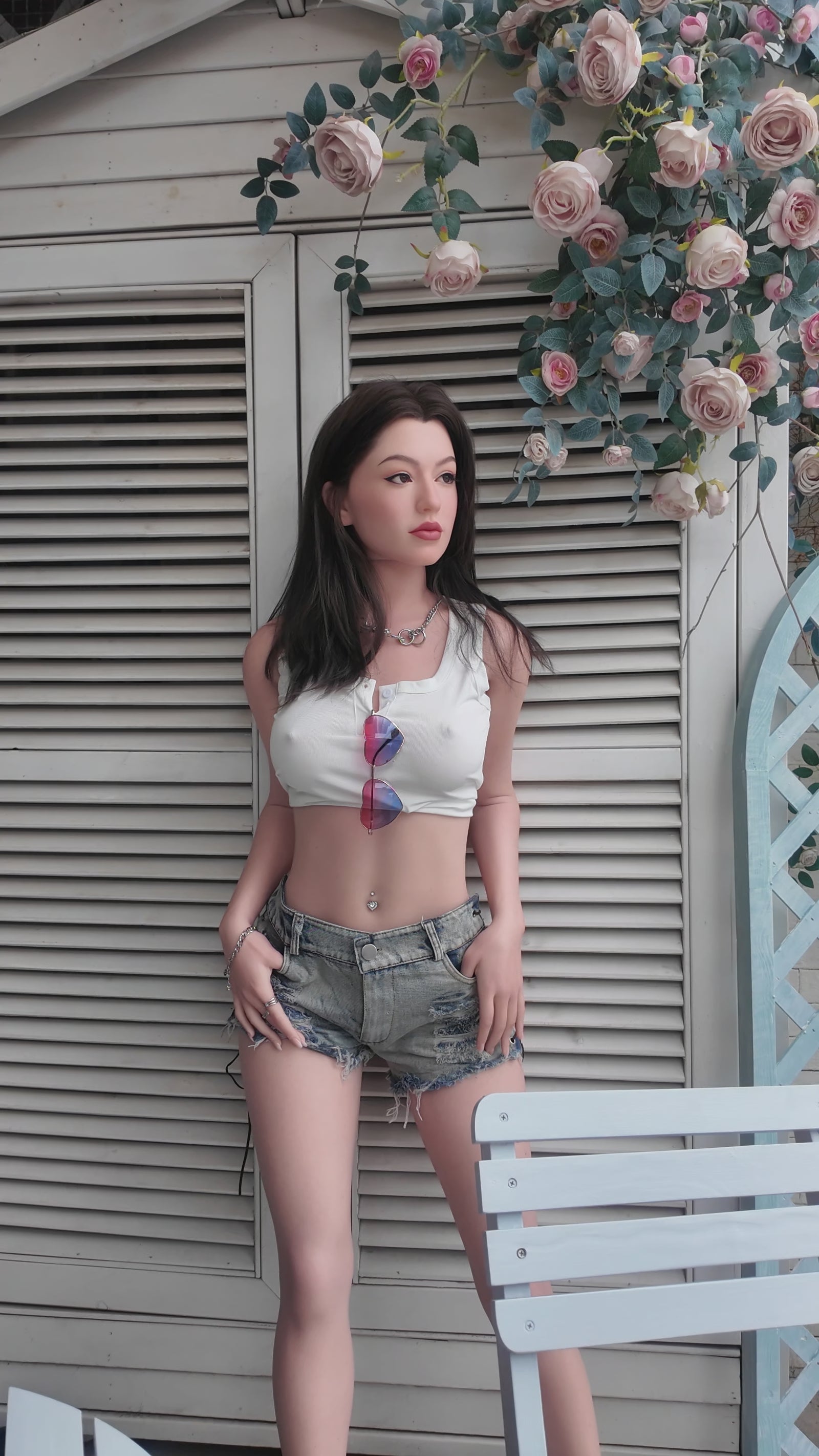 Kayli sekspop (Zelex 162 cm D-cup GE47-1 siliconen)