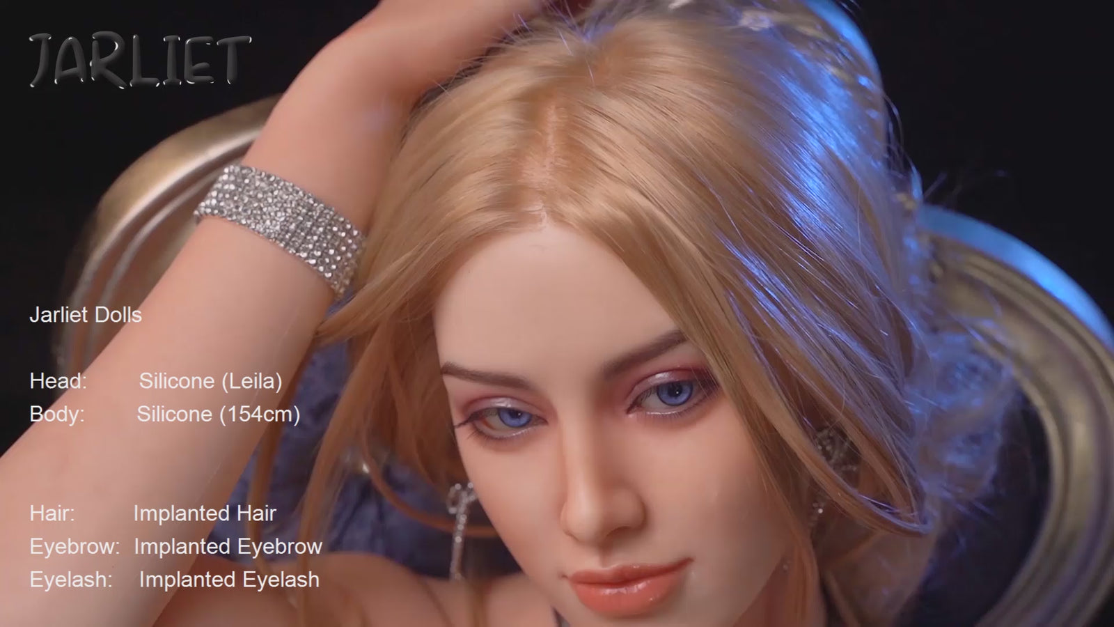 Leila sekspop (Jarliet 154 cm C-cup siliconen)