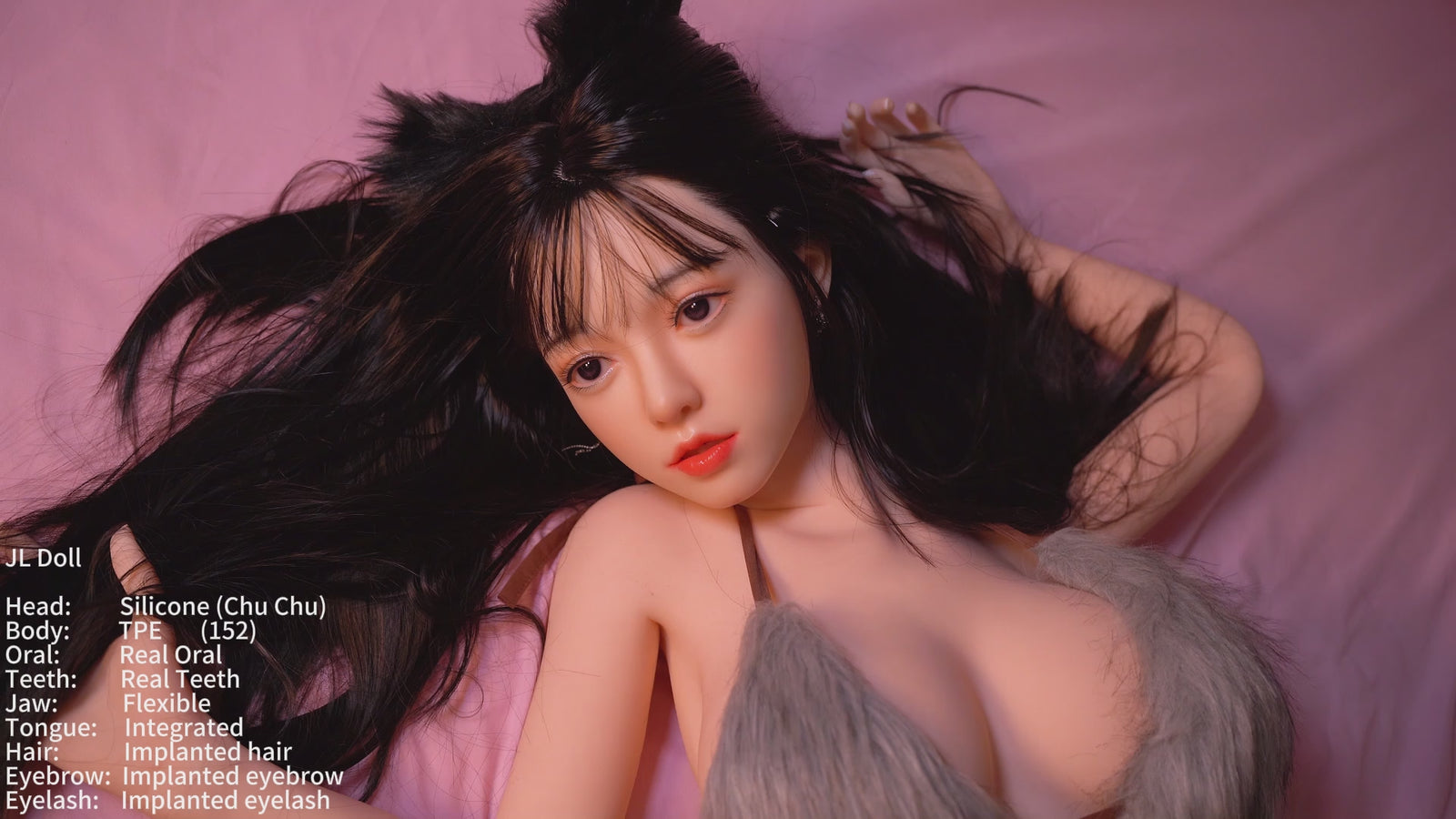 Chu-sekspop (Jarliet 152 cm D-cup TPE+siliconen)