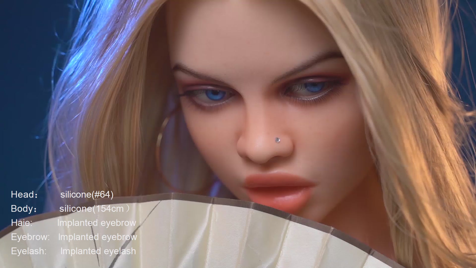 Besty sekspop (Jarliet 154 cm C-cup siliconen)