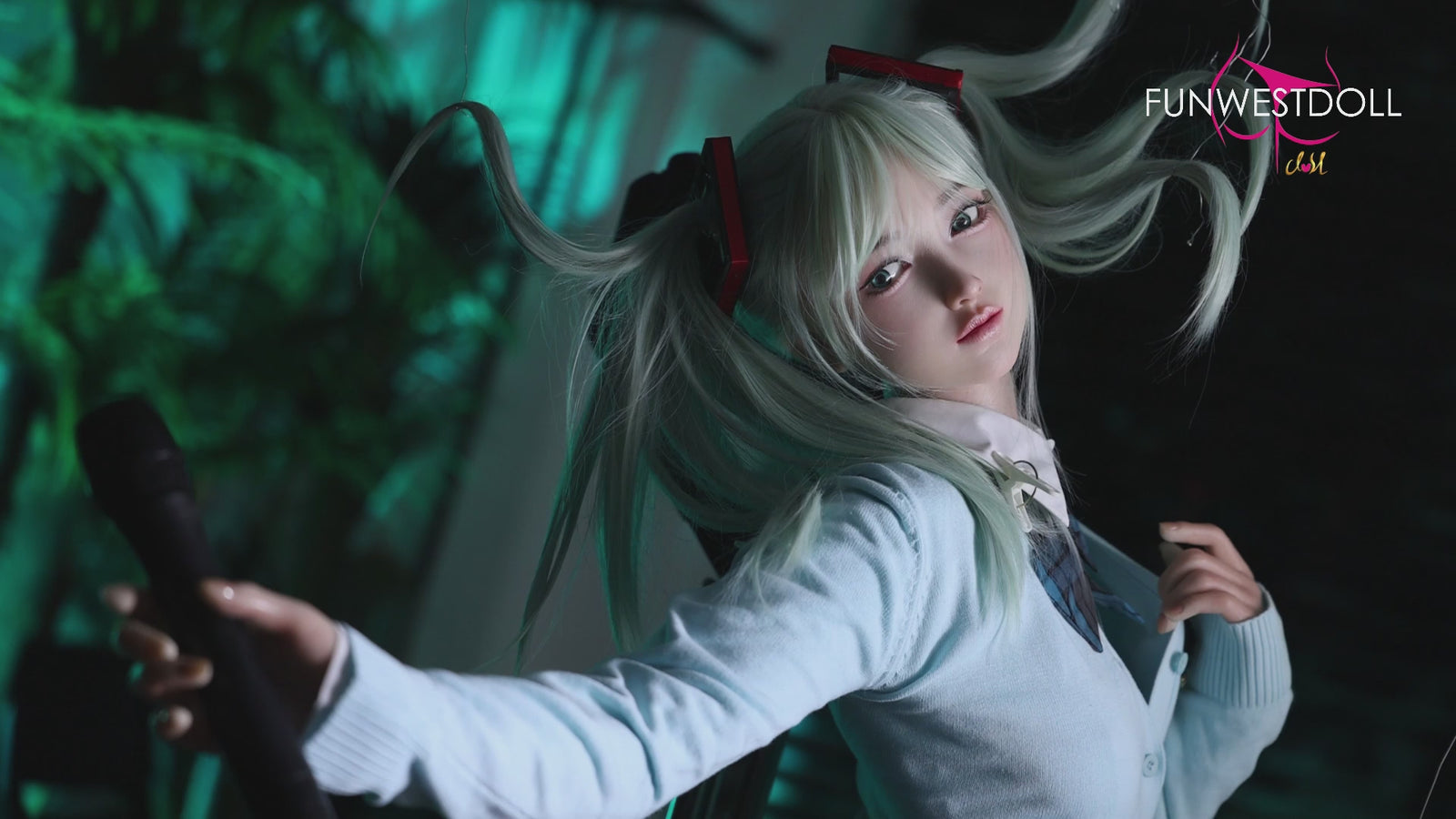 Amy Sex doll (FunWest Doll 159cm A-cup #041S silicone) EXPRESS