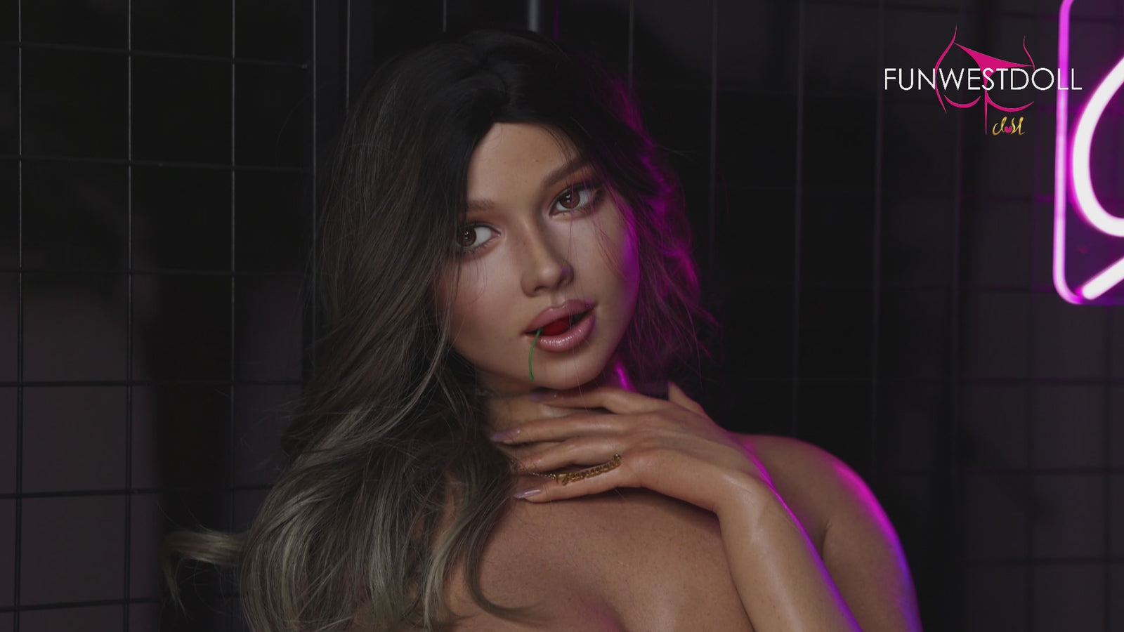 Roos sekspop (FunWest Doll 168 cm D-cup #043SJ RST Siliconen)