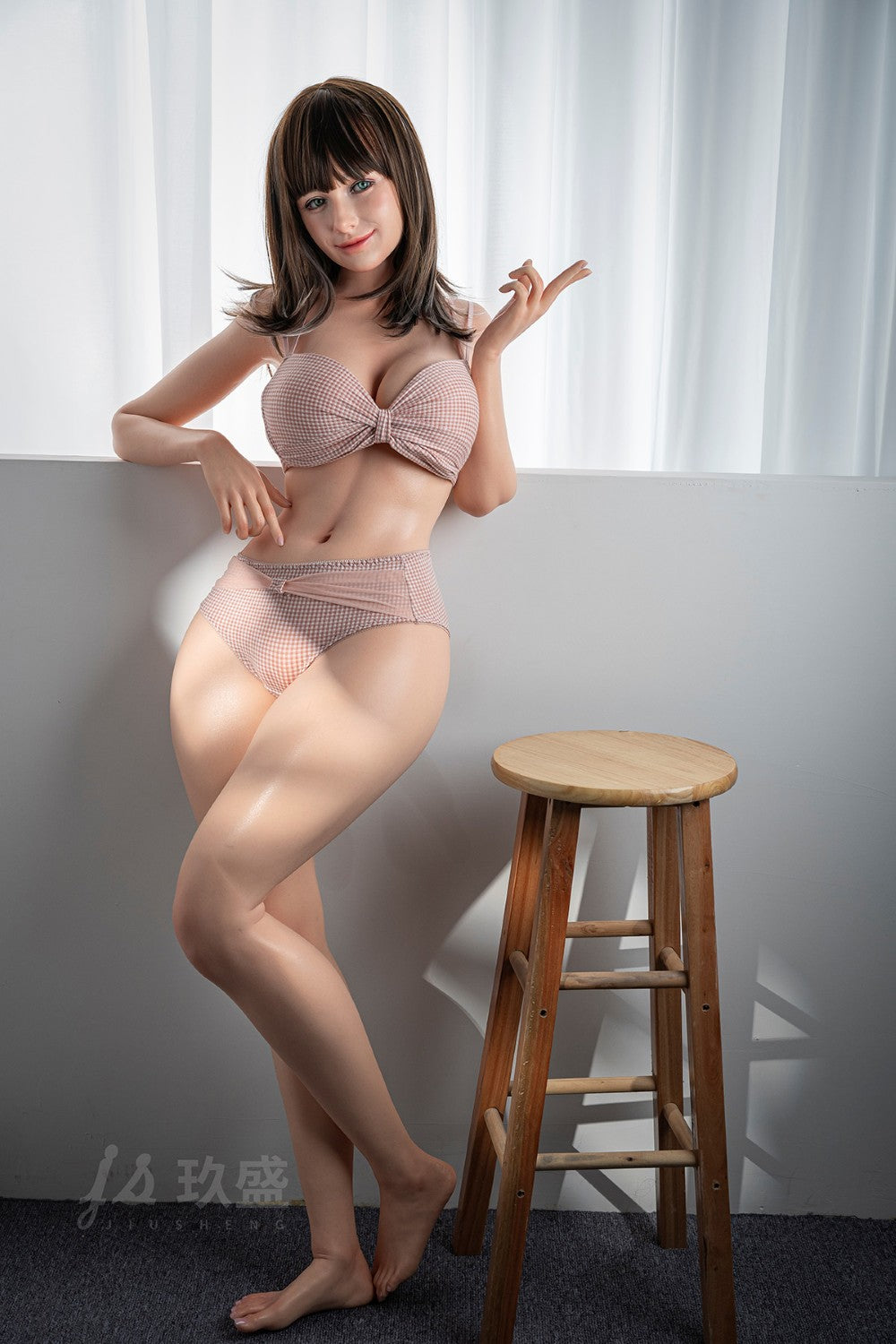 Sienna-sekspop (Jiusheng 152cm E-Cup #108 siliconen)