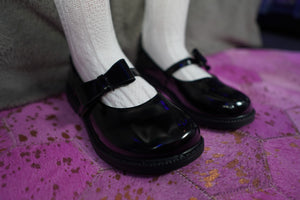 Schoenen voor sekspop (zwart, vernis)