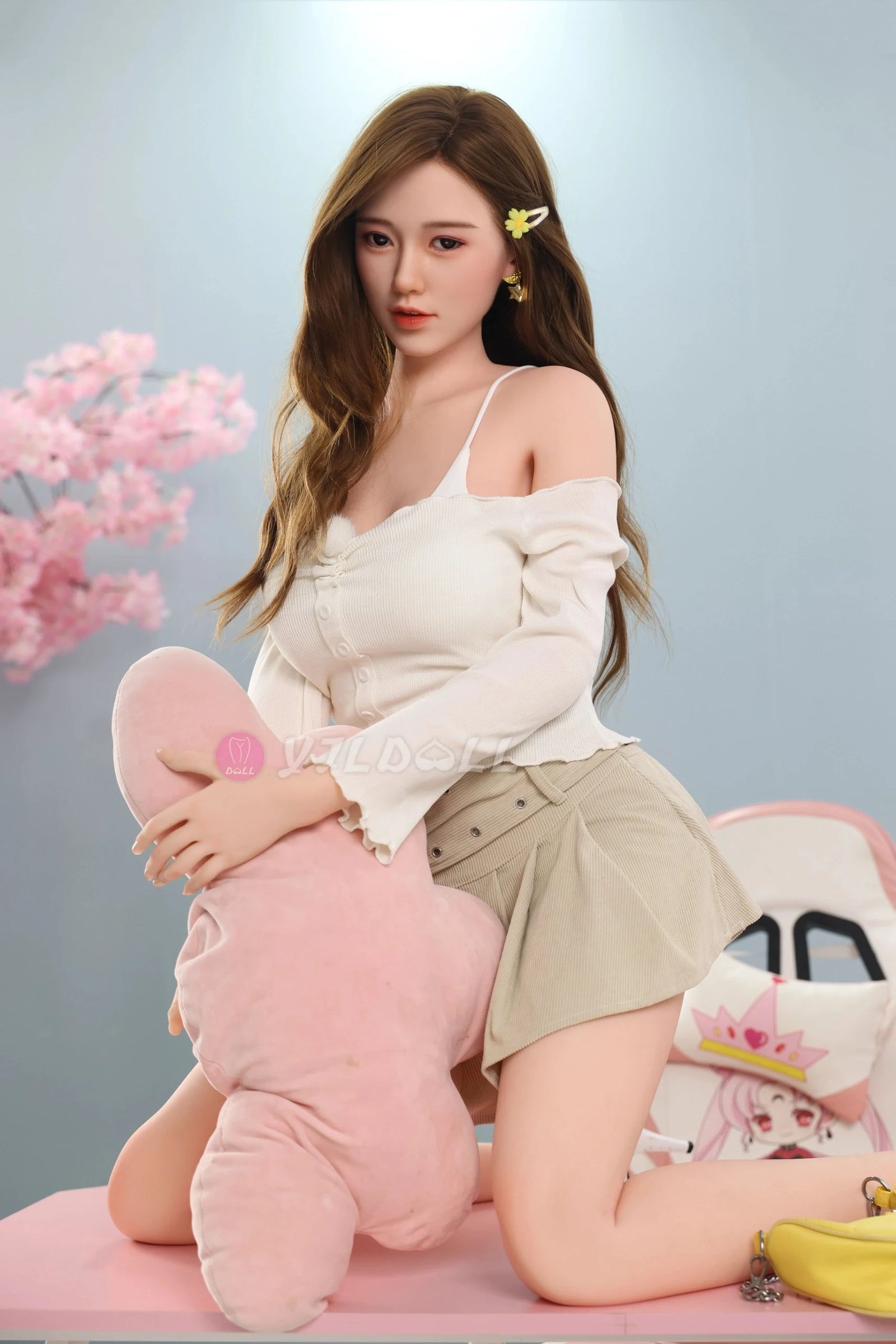 Lange Li-sekspop (YJL Doll 170 cm D-cup #807 TPE+siliconen)