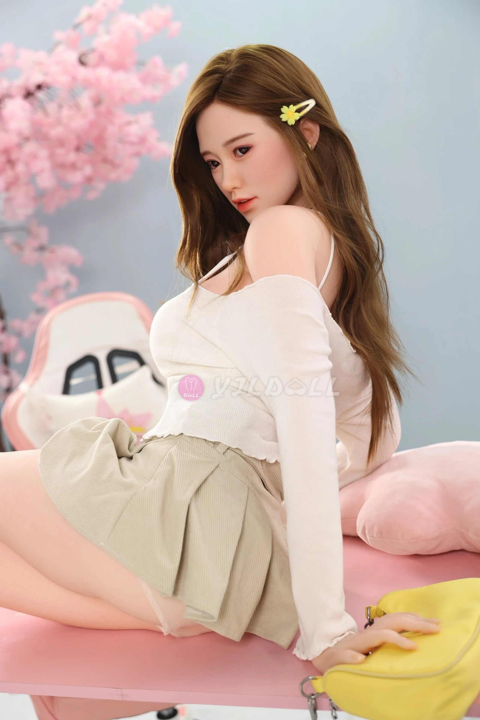 Lange Li-sekspop (YJL Doll 170 cm D-cup #807 TPE+siliconen)