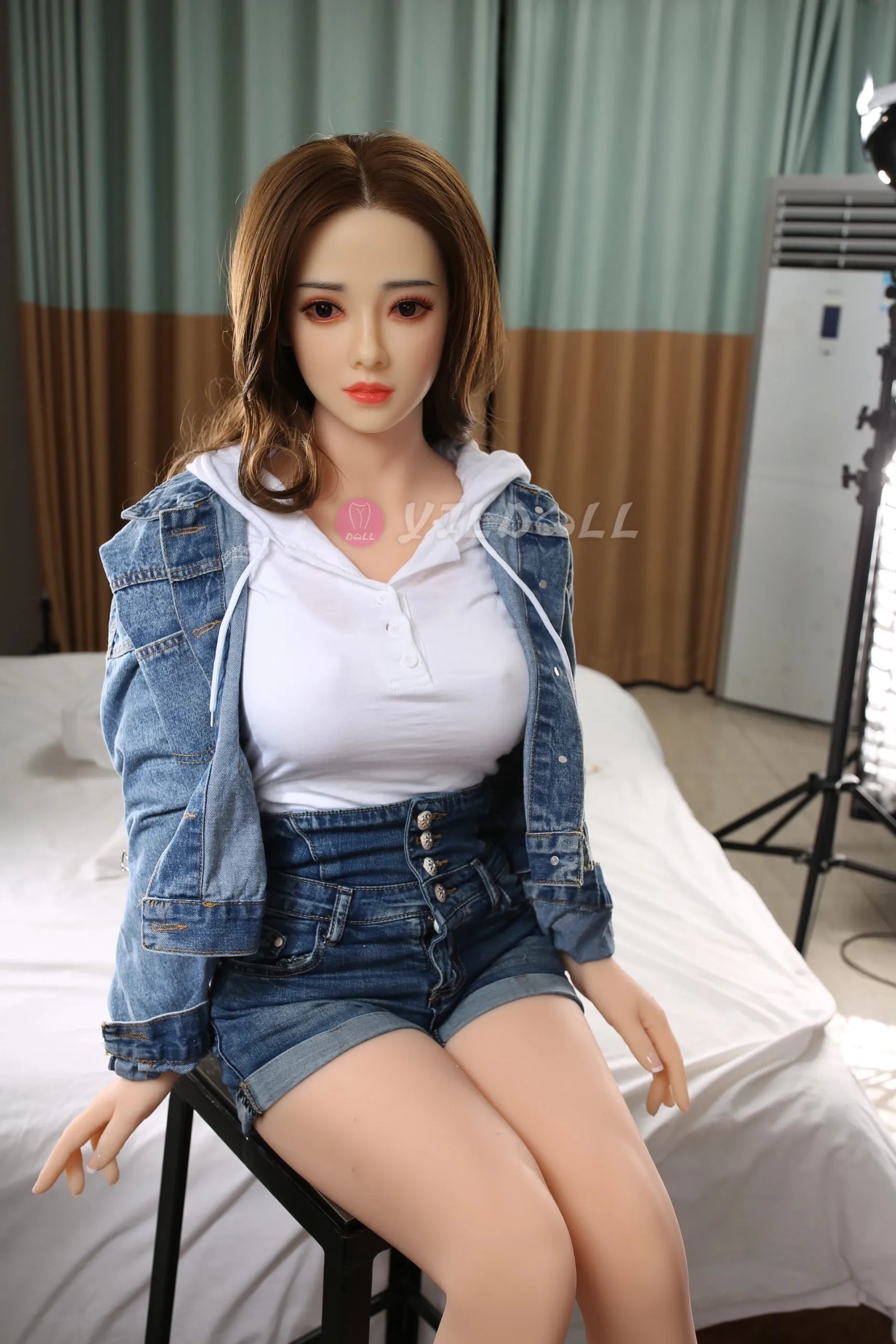 Shi Ling-sekspop (YJL Doll 170 cm D-cup #803 TPE+siliconen)
