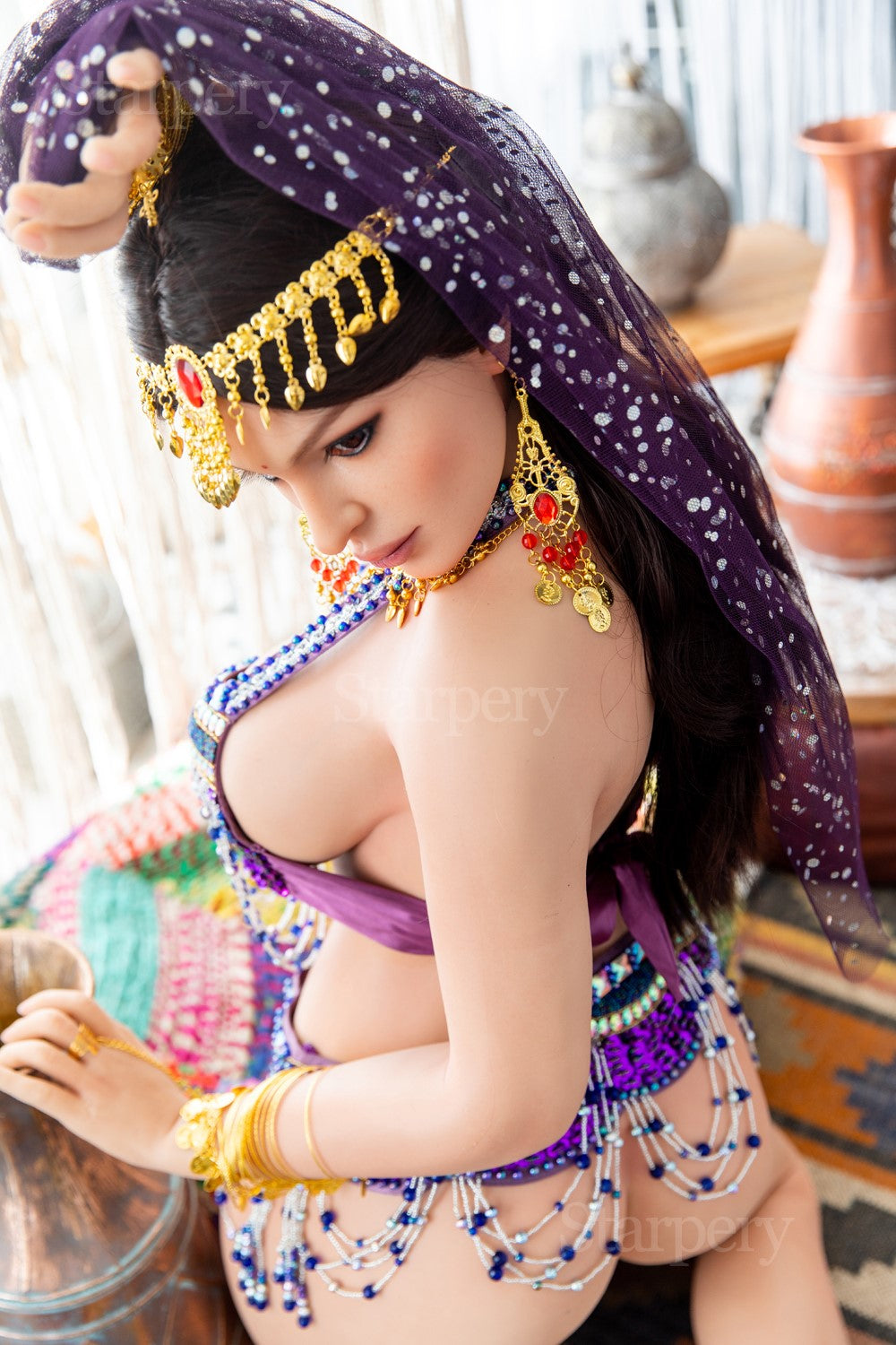 Jameela-sekspop (Starpery 165cm G-cup TPE+Siliconen)