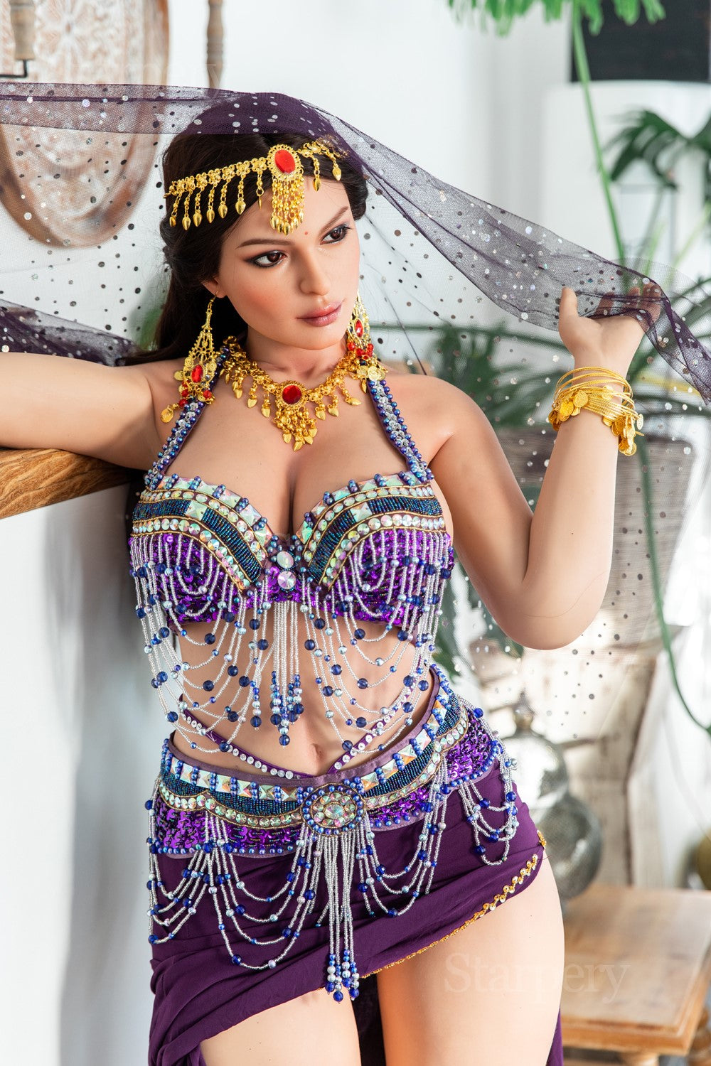 Jameela-sekspop (Starpery 165cm G-cup TPE+Siliconen)