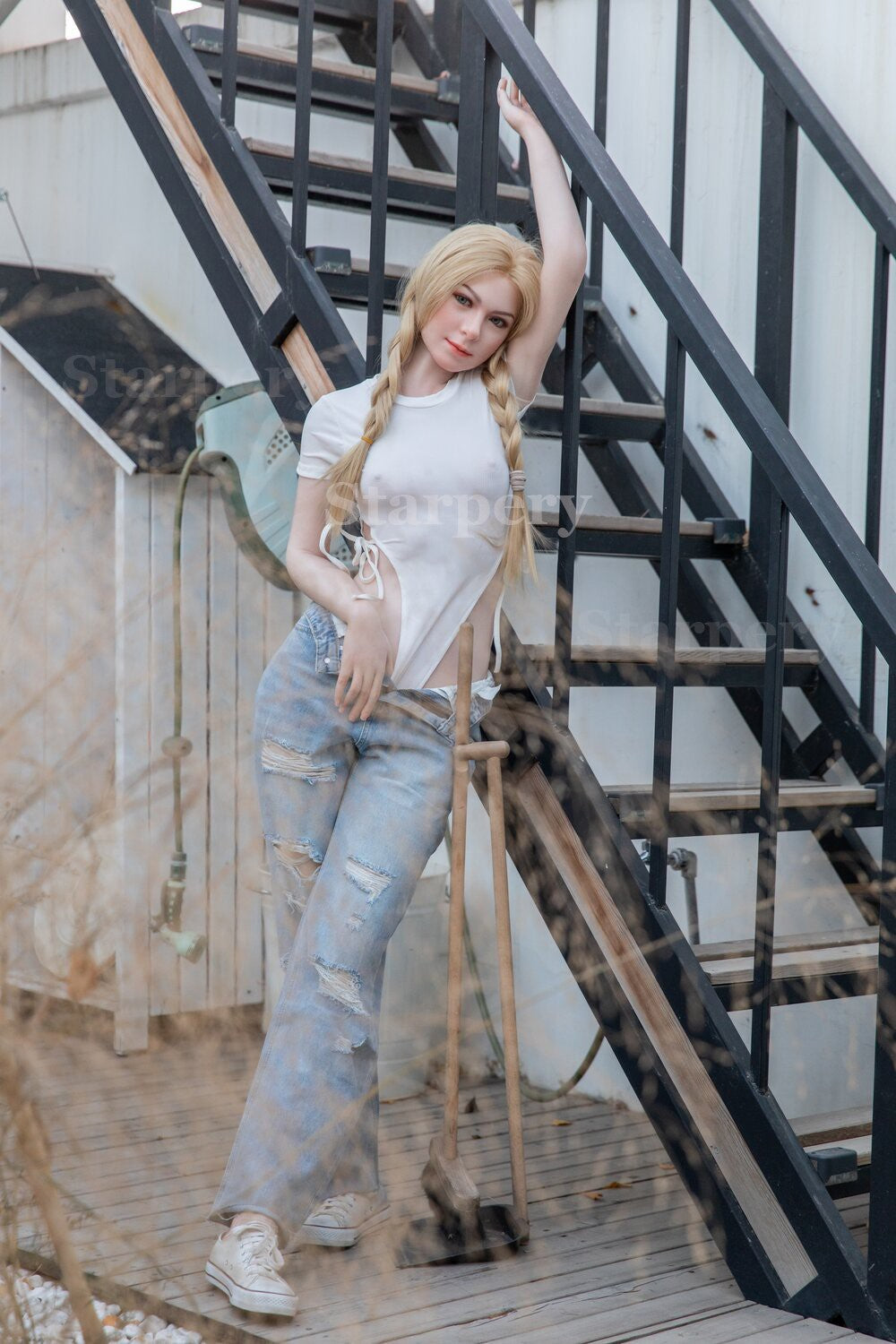 Imogen-sekspop (Starpery 171 cm A-cup TPE+Siliconen)