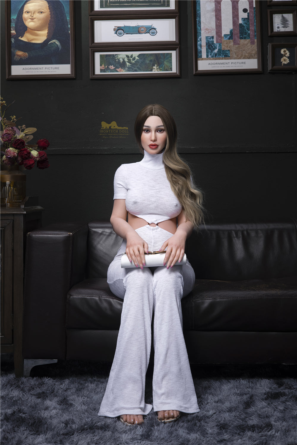 Pearl zwangere sekspop (Irontech Doll 158cm D-Kupa S19 Silicone)