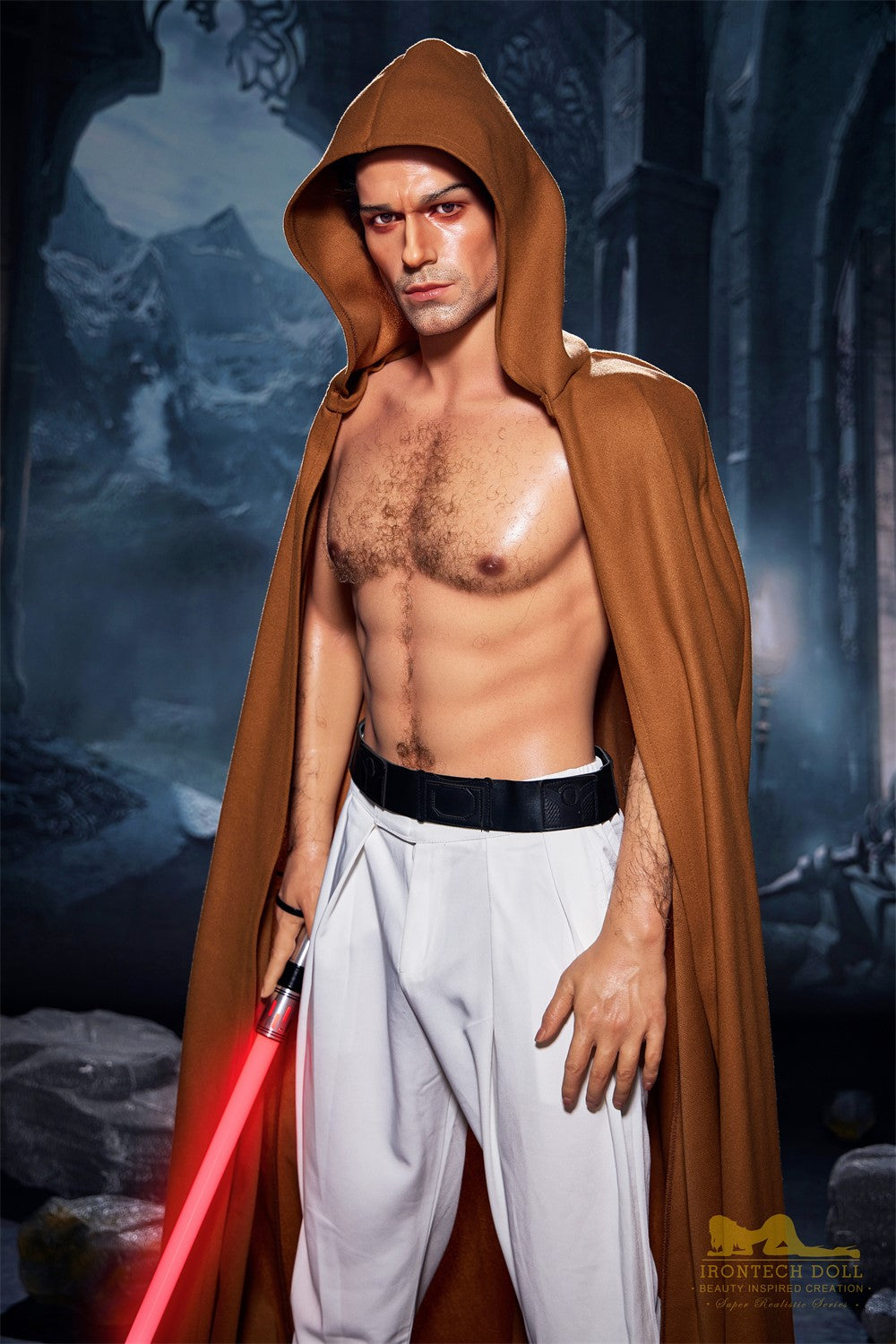 Luke mannelijke sekspop (Irontech Doll 170 cm M5 Silicone)
