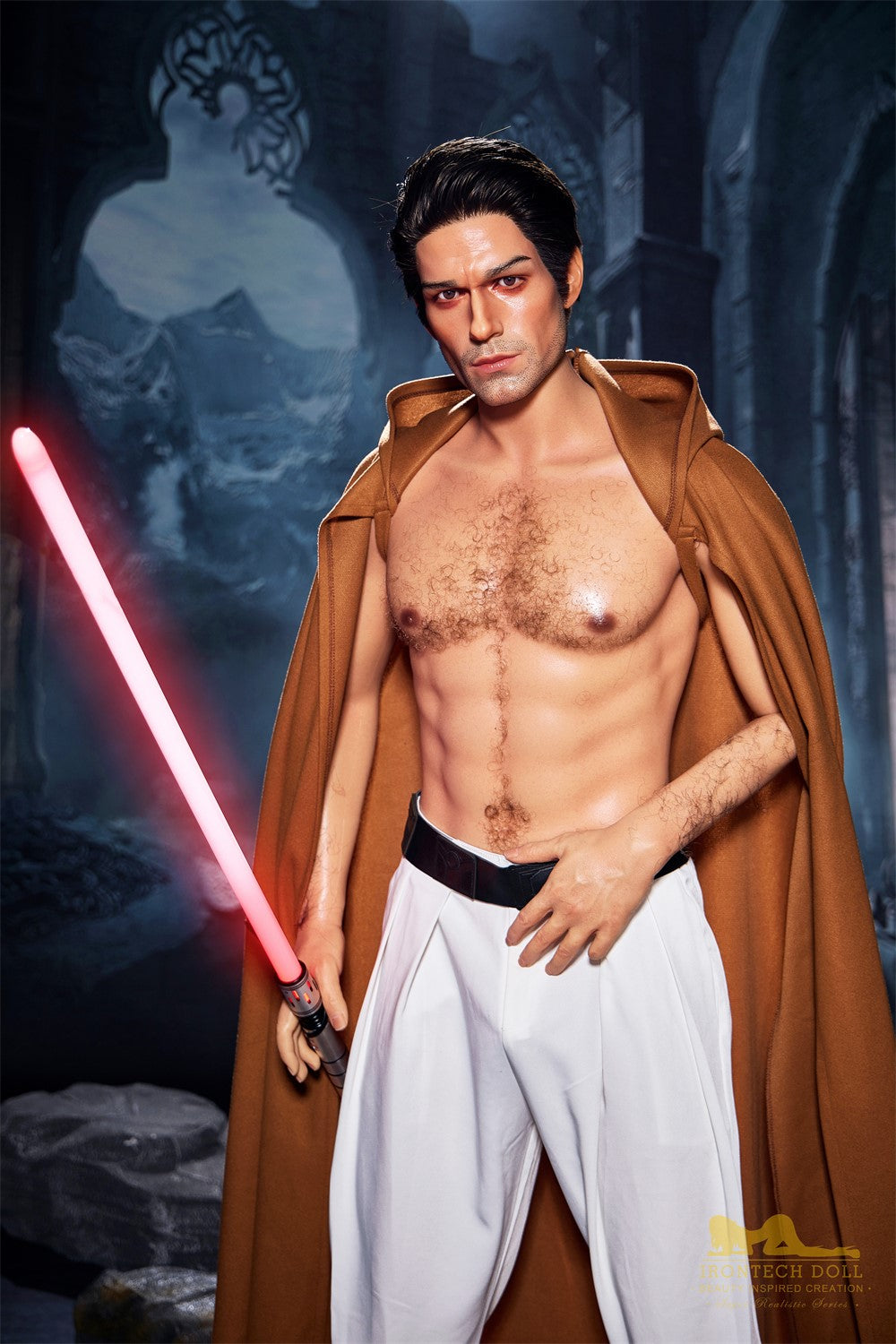 Luke mannelijke sekspop (Irontech Doll 170 cm M5 siliconen)