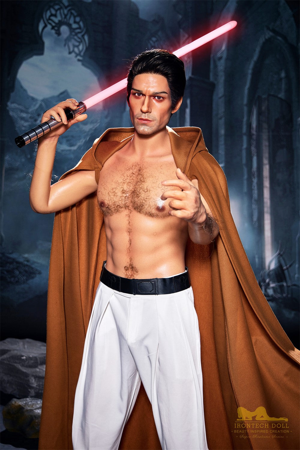 Luke mannelijke sekspop (Irontech Doll 170 cm M5 siliconen)