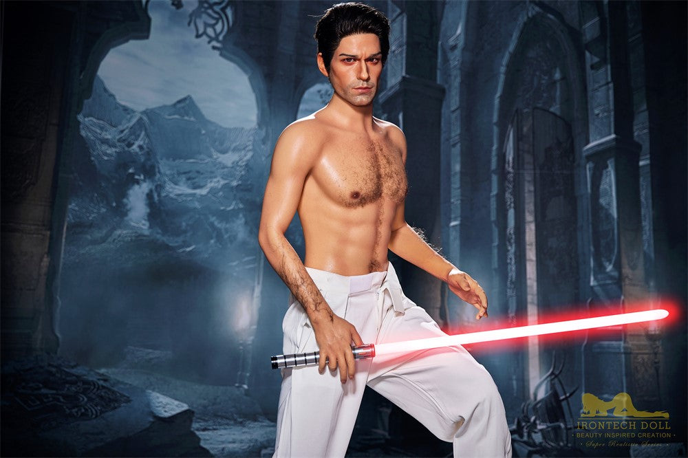 Luke mannelijke sekspop (Irontech Doll 170 cm M5 siliconen)