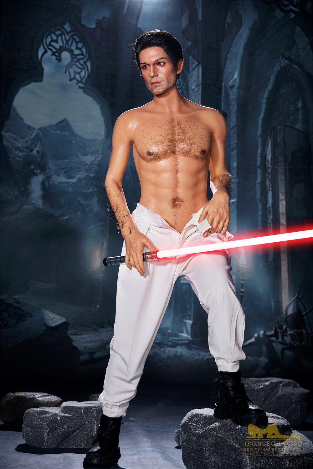 Luke mannelijke sekspop (Irontech Doll 170 cm M5 Silicone)