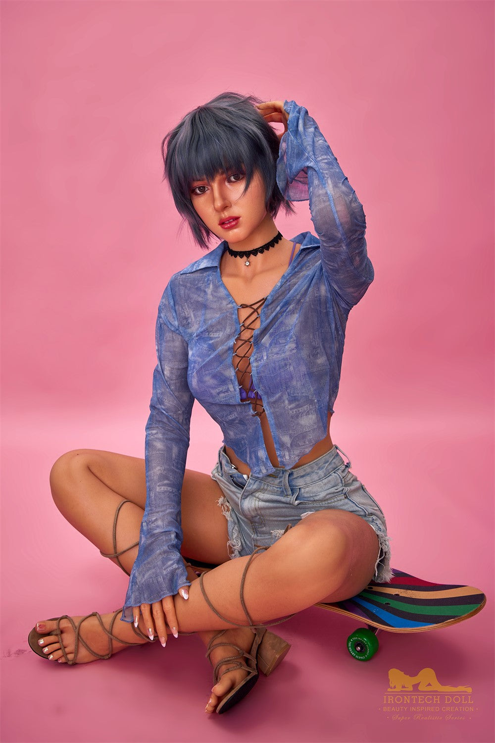 Jenny sekspop (Irontech Doll 168 cm B-cup S29 siliconen)