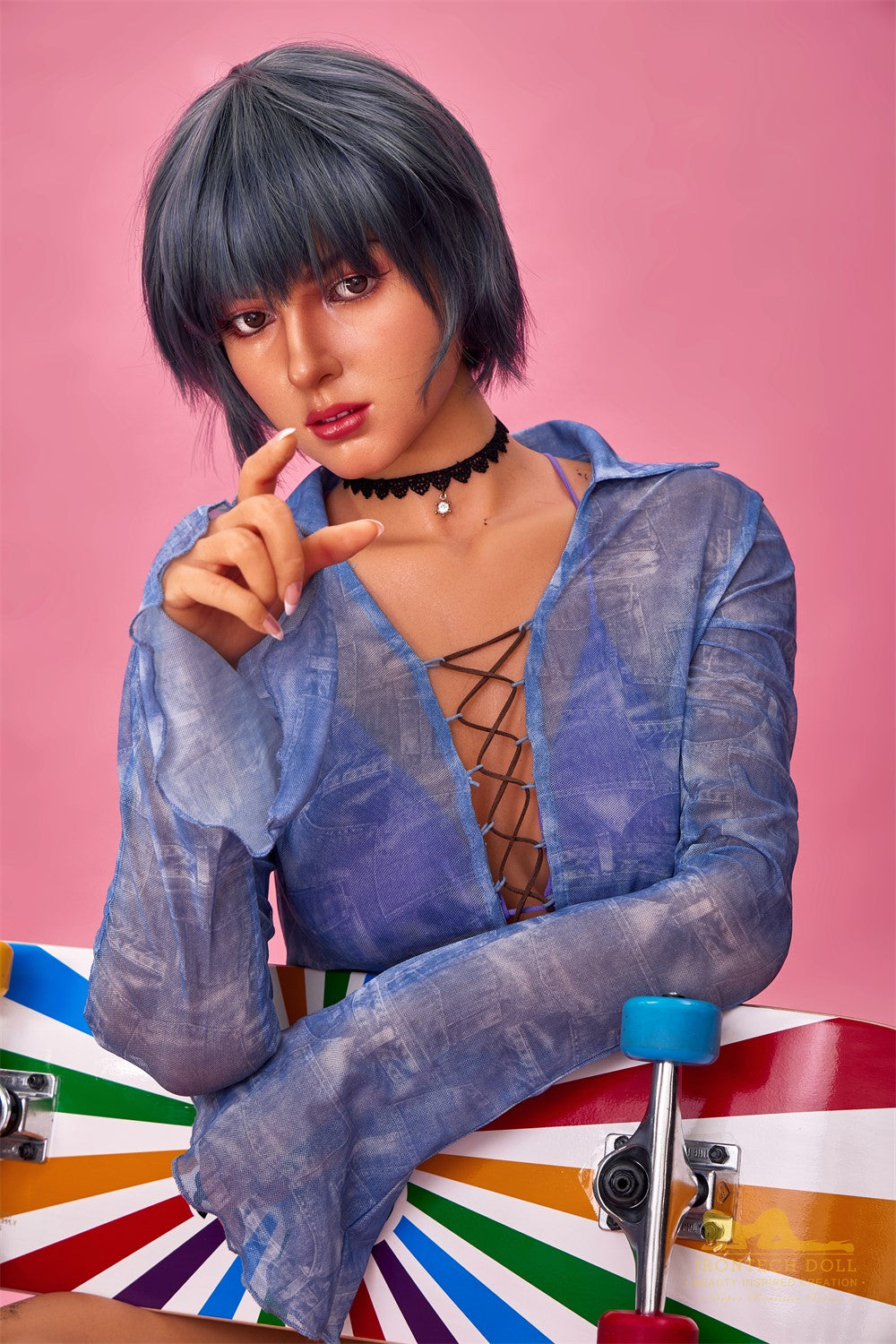 Jenny sekspop (Irontech Doll 168 cm B-cup S29 siliconen)