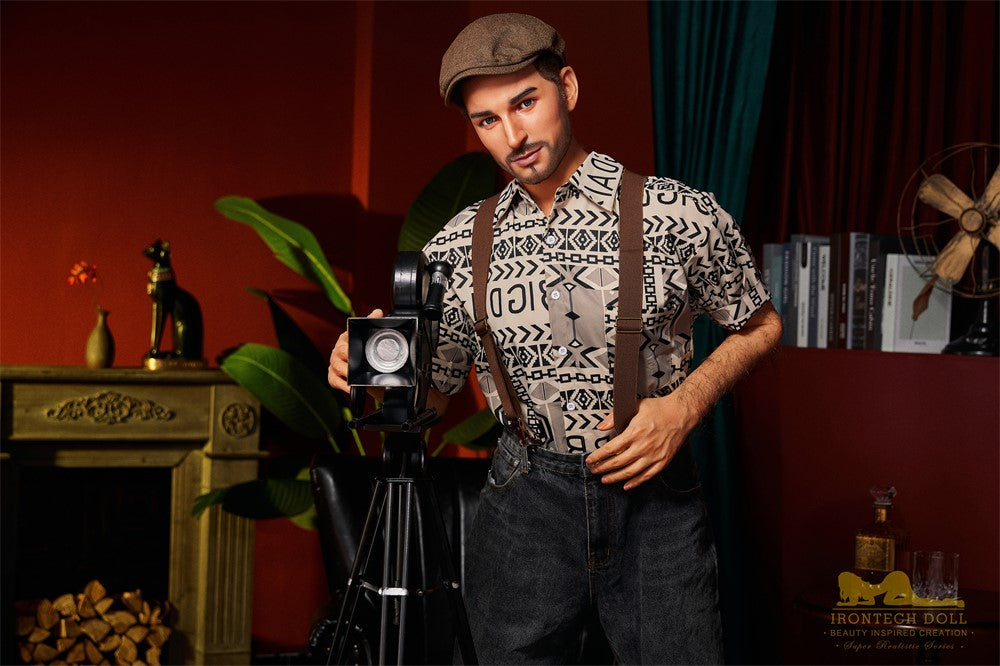 Antonio mannelijke sekspop (Irontech Doll 170 cm M3 siliconen)