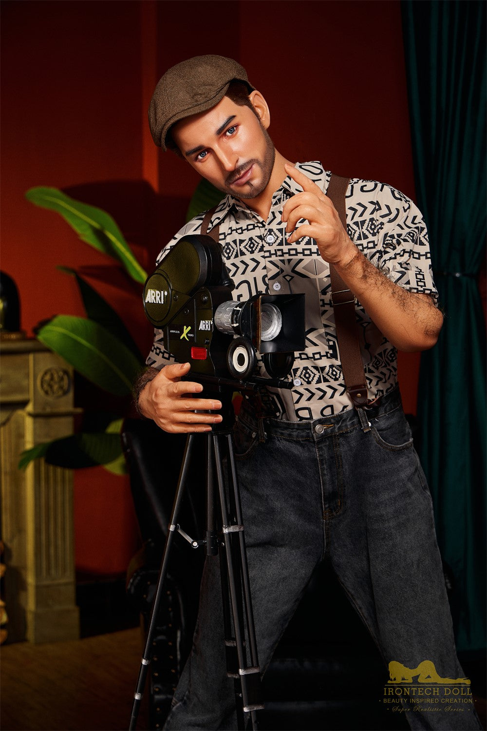 Antonio mannelijke sekspop (Irontech Doll 170 cm M3 siliconen)