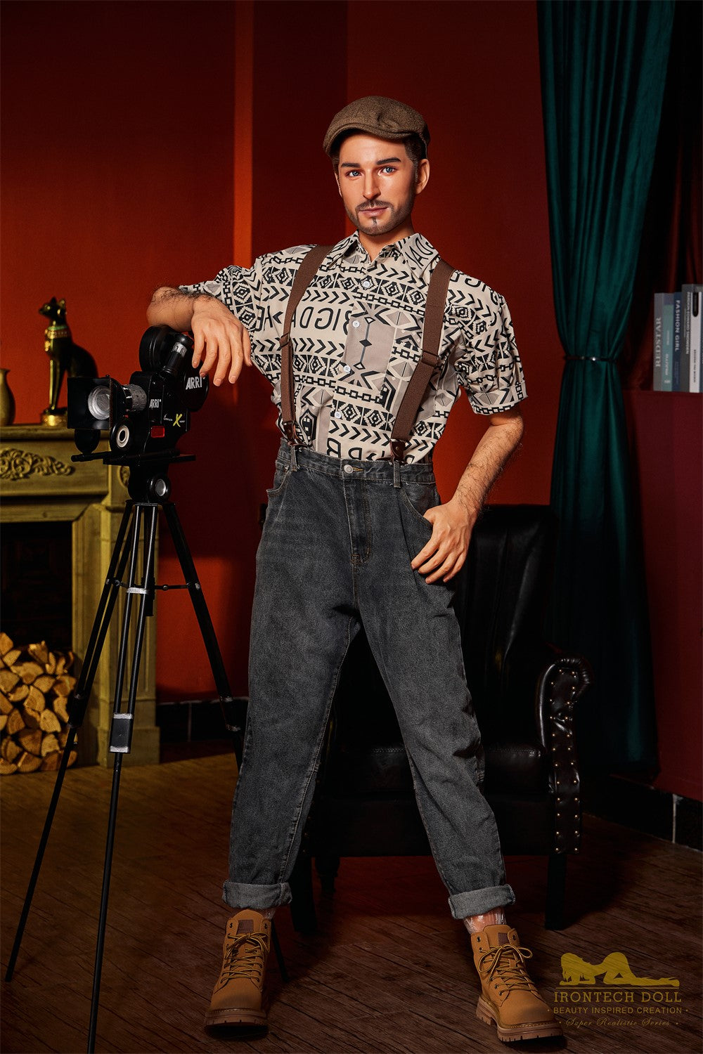 Antonio mannelijke sekspop (Irontech Doll 170 cm M3 siliconen)