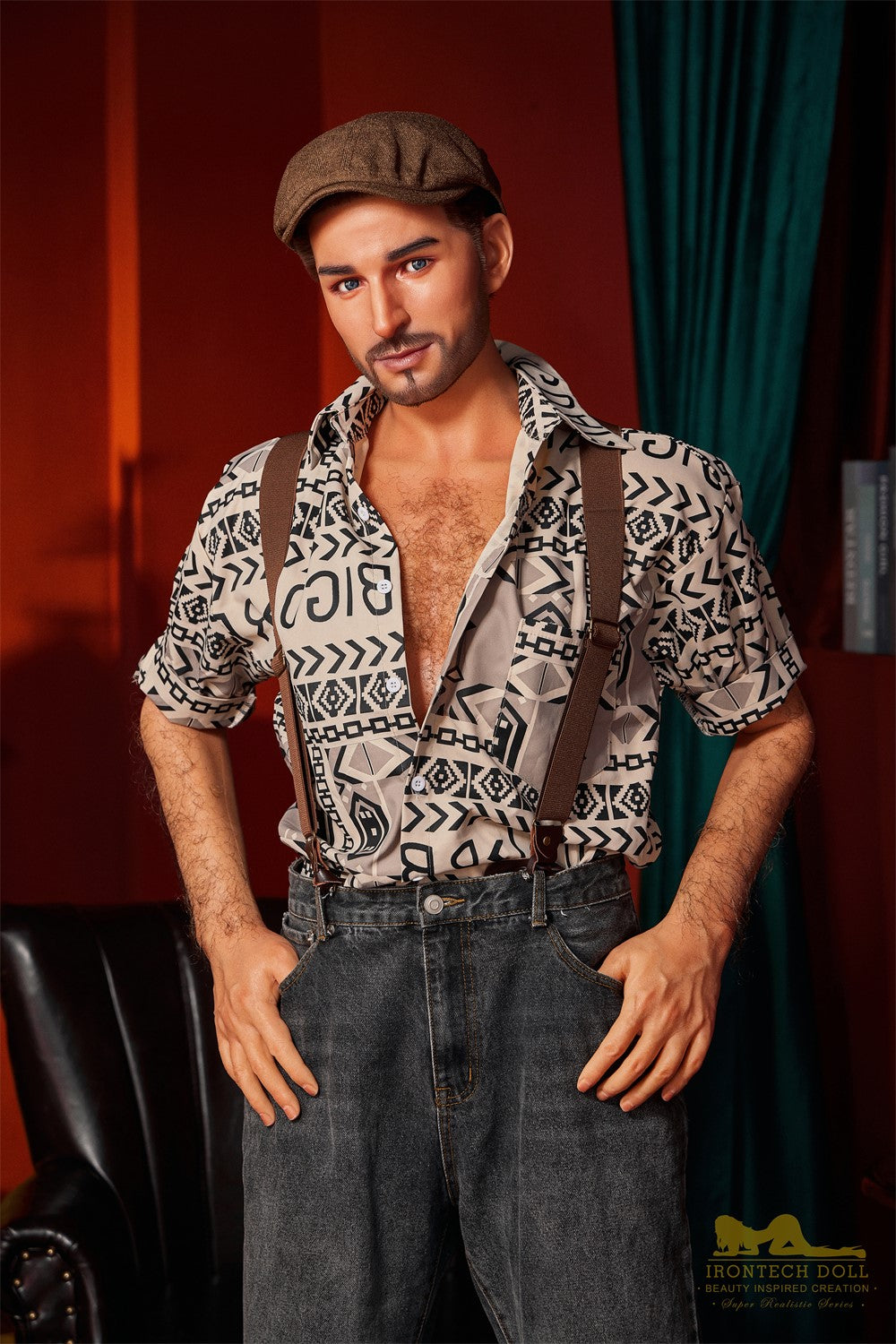 Antonio mannelijke sekspop (Irontech Doll 170 cm M3 siliconen)