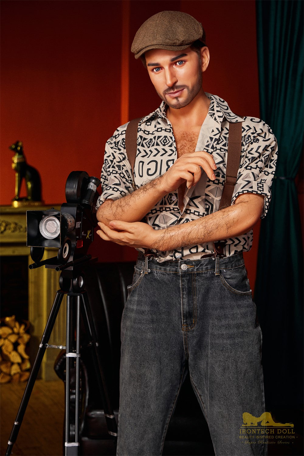 Antonio mannelijke sekspop (Irontech Doll 170 cm M3 siliconen)