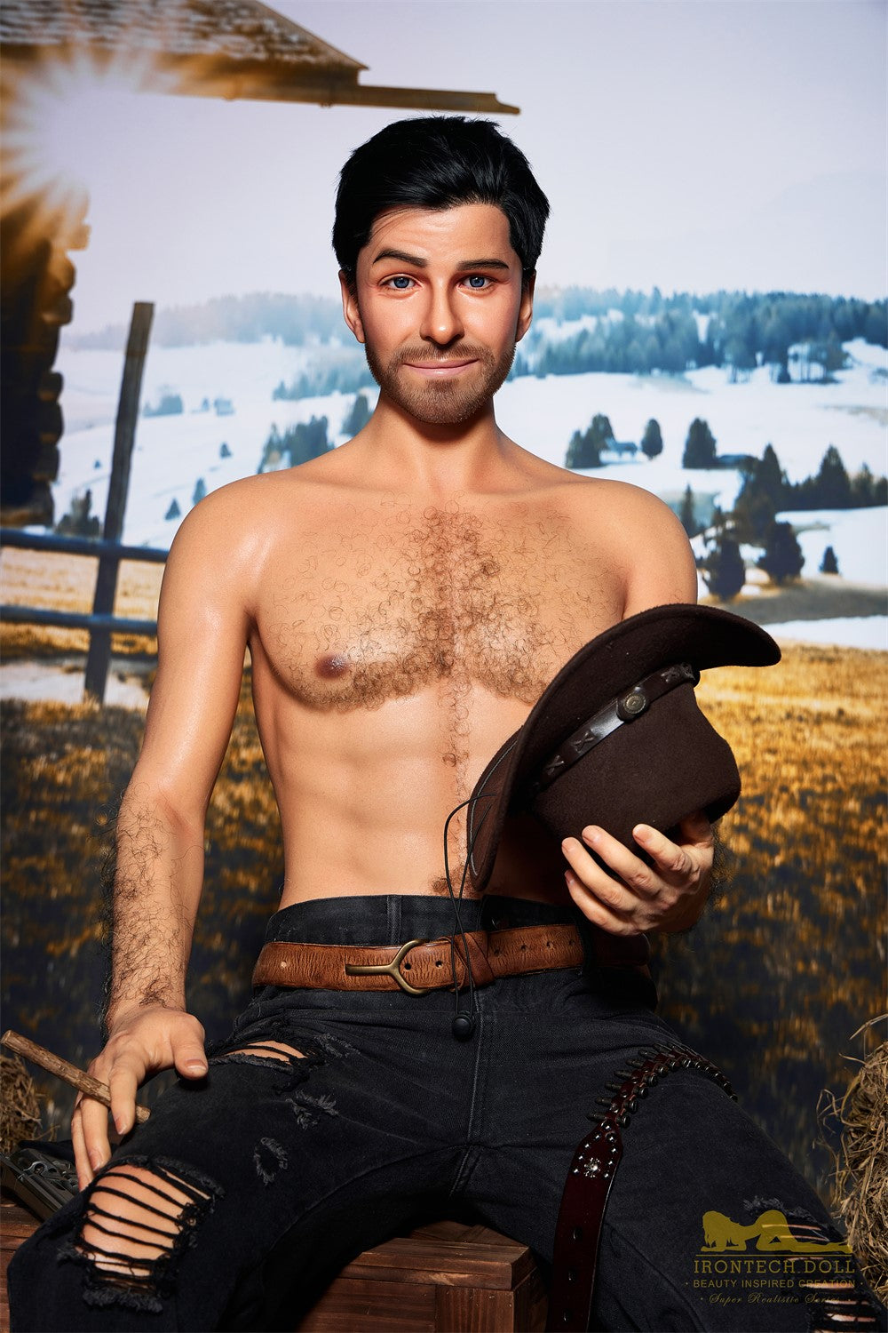 Allen Male Sex doll (Irontech Doll 170cm M6 silicone)