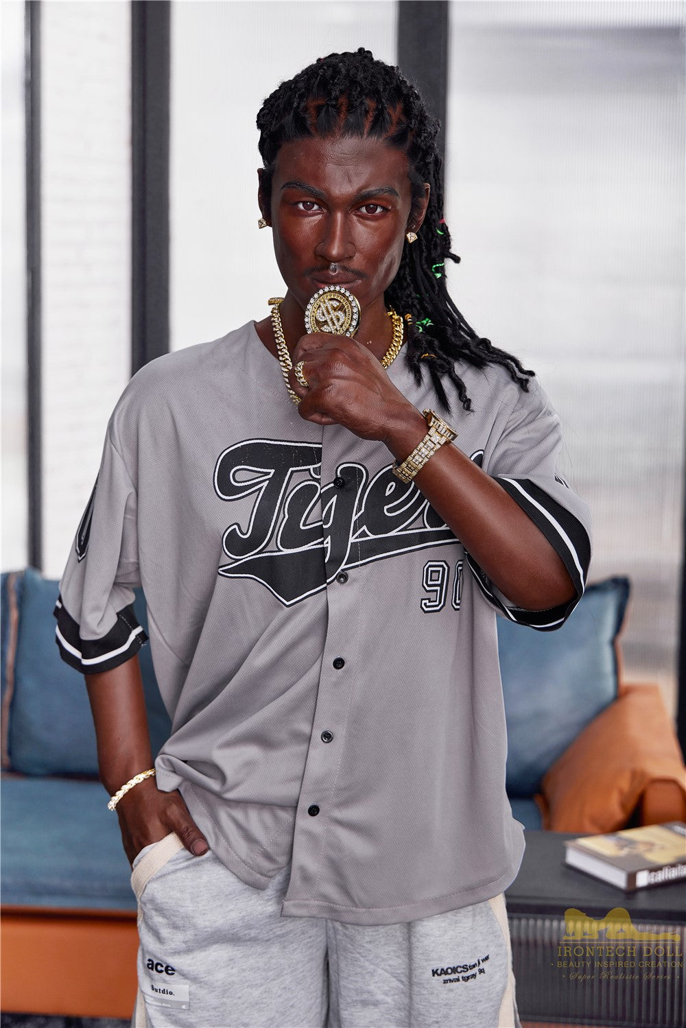 Bill mannelijke sekspop (Irontech Doll 170 cm M7 siliconen)